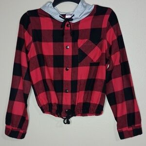 No Boundaries Snap Front Hoodie